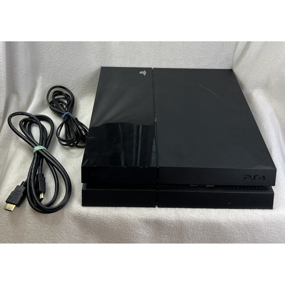 PS4 PlayStation 4 Console (CUH-1115A) 500GB‎ W/Power Cable & HDMI NO Controller
